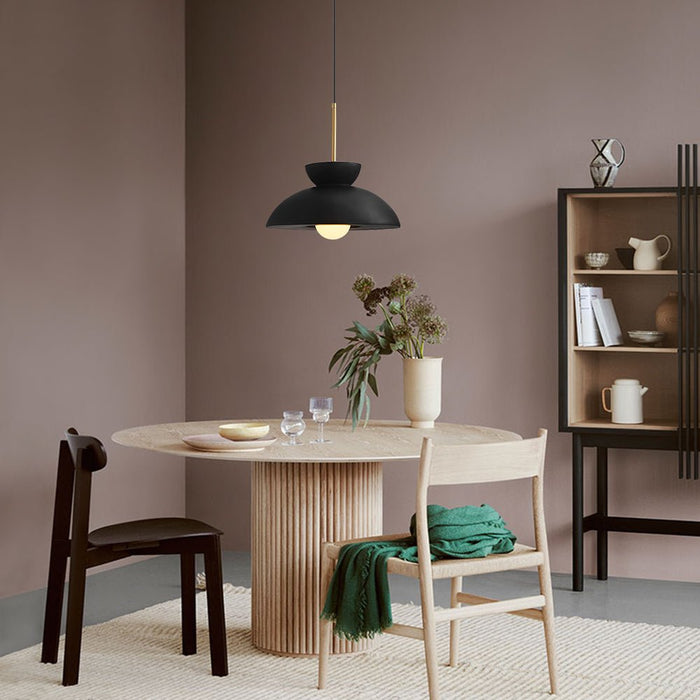 Augustus Nordic Resin Modern Pendant Light