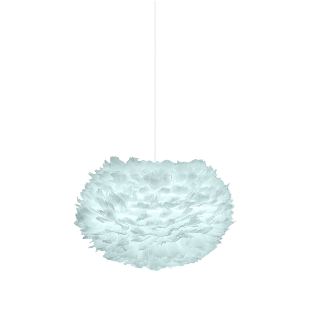 Lyra Feather Orb Modern Pendant Light