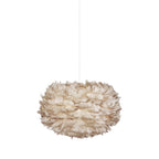 Lyra Feather Orb Modern Pendant Light