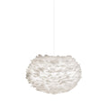 Lyra Feather Orb Modern Pendant Light