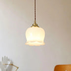 Retro Cream Lily of the Valley Flower Light