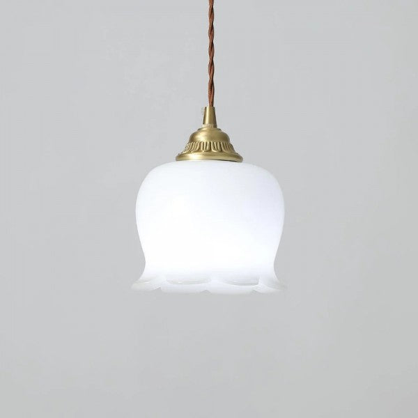 Retro Cream Lily of the Valley Flower Light