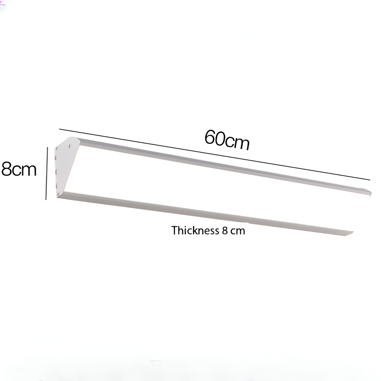 Sleek Outdoor Long Strip LED Wall Light